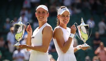 Kudermetova, Mertens - 2025 final de Wimbledon