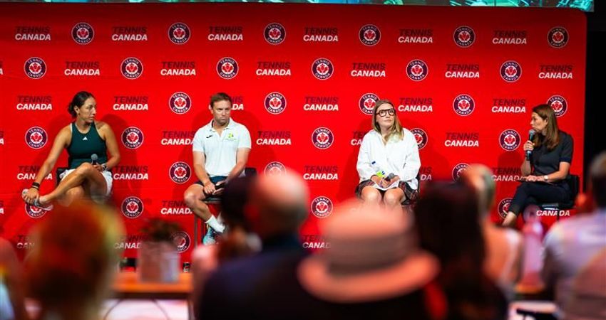 Jessica pegula Montreal mental health panel 2025